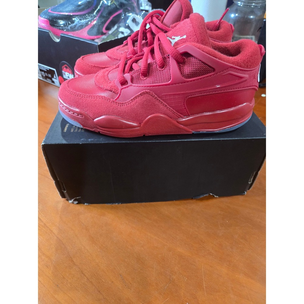 Jordan 4 RM PS Varsity Red White Blue Tint FQ7936-601 Kids Size 13C